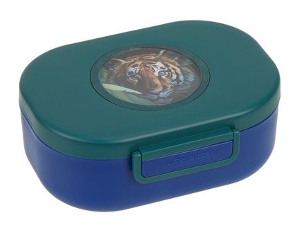 Svačinový box LÄSSIG Lunchbox Snack & Style Unique 2026, blue/green