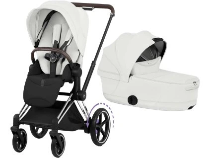 01 CYB 26 EU Combi e Priam FoldCot CloudT CHBR OFWH Style Bundle screen HD