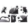 Kočárek FILLIKID Driver, darkgrey melange