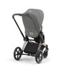 29538 4 kocarek cybex e priam matt black seat pack 2024 vcetne korby mirage grey