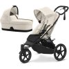 29637 29637 kocarek cybex avi spin 2025 vcetne korby a adapteru zdarma madlo ke kocarku seashell beige