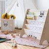 Stojan na knížky 3 SPROUTS, llama white