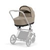30459 4 kocarek cybex priam chrome brown seat pack 2024 vcetne korby cozy beige