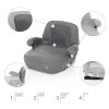 Autosedačka ZOPA iBooster i-Size 2025, silver grey