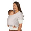 Šátek ERGOBABY Aura Sustainably Sourced Mesh Baby Wrap 2024, soft grey