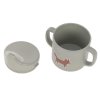 Dětský hrneček s pítkem LÄSSIG Sippy Cup PP/Cellulose 2026, little forest fox