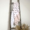Bavlněné pleny LÄSSIG Swaddle Burp blanket 60x60 cm 3ks 2023, little forest fox