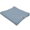 Multifunkční osuška LODGER Swaddler Solid 70x70 cm 1 ks 2024, blue fogg