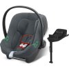 Autosedačka CYBEX Aton B2 i-Size Silver Line 2025 včetně báze, steel grey/ dark grey
