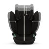 Autosedačka CYBEX Solution G2 i-Fix PLUS Gold Line 2025, moon black