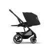 Kočárek CYBEX Balios S Lux 2024, moon black (black frame)