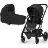 34725 kocarek cybex balios s lux 2024 vcetne korby moon black black frame