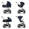 Kočárek CYBEX Balios S Lux 2024, ocean blue (silver frame)