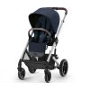 Kočárek CYBEX Balios S Lux 2024, ocean blue (silver frame)