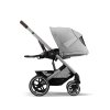 Kočárek CYBEX Balios S Lux 2024, lava grey (silver frame)