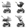 Kočárek CYBEX Balios S Lux 2024, lava grey (silver frame)
