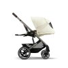 Kočárek CYBEX Balios S Lux 2024, seashell beige (taupe frame)