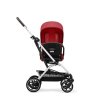Kočárek CYBEX Eezy S Twist+2 2023, hibiscus red (silver frame)