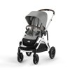 Kočárek CYBEX Gazelle S 2025, stone grey (silver frame)