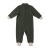 Fleecový overal LEOKID Snowberry 2024, green scape - vel.62