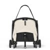 Kočárek CYBEX Orfeo 2024, canvas white (black frame)