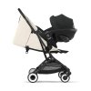 Kočárek CYBEX Orfeo 2024, canvas white (black frame)