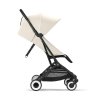Kočárek CYBEX Orfeo 2024, canvas white (black frame)