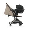 Kočárek CYBEX Orfeo 2024, almond beige (taupe frame)