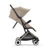 Kočárek CYBEX Orfeo 2024, almond beige (taupe frame)
