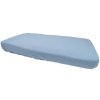 Prostěradlo LODGER Slumber Solid do kolébky 40x80 cm 2024, blue fogg