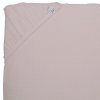 Prostěradlo LODGER Slumber Solid do kolébky 40x80 cm 2026, powder