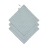 Žínky LÄSSIG Muslin/Terry Washcloth Set 3 pcs 2024, powder blue
