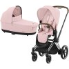 37932 37932 kocarek cybex e priam chrome brown seat pack 2024 vcetne korby peach pink