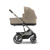 Hluboká korba CYBEX Cot S Lux 2025, almond beige