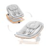 Dřevěné křesílko HAUCK Bouncer Eco 3v1 na židličku Alpha+/Beta+ 2025, light grey
