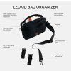 Organizér na kočárek LEOKID , black pebble