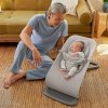 Lehátko ERGOBABY Evolve Bouncer 2025, light grey mesh