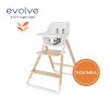 Jídelní židle ERGOBABY Evolve 2v1 2026, natural wood