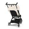Kočárek CYBEX Libelle 2024, black frame - canvas white