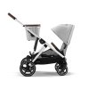 40668 3 kocarek cybex gazelle s 2024 vcetne korby lava grey silver frame