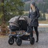 Kočárek TFK Duo Stroller Air Wheel Premium včetně Duo Combi Premium + ZDARMA adaptér pro autosedačky, 415 grey  + ZDARMA adaptér pro autosedačky