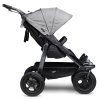 Kočárek TFK Duo Stroller Air Wheel Premium včetně Duo Combi Premium + ZDARMA adaptér pro autosedačky, 415 grey  + ZDARMA adaptér pro autosedačky