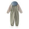 Softshellový overal LEOKID Color Block , wood sage - vel.80