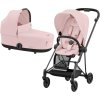 41610 41610 kocarek cybex mios matt black seat pack 2024 vcetne korby peach pink