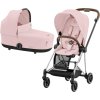 41664 41664 kocarek cybex mios chrome brown seat pack 2024 vcetne korby peach pink