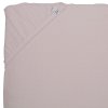 Prostěradlo LODGER Slumber Solid do postýlky 70x140 cm 2024, powder