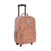 Dětský kufr LÄSSIG Trolley 2024, happy prints caramel