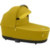 Kočárek CYBEX Set Priam Matt Black Seat Pack včetně Cloud Z i-Size PLUS, mustard yellow