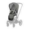 Kočárek CYBEX Set Priam Chrome Black Seat Pack včetně Cloud T i-Size, soho grey