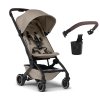 Kočárek JOOLZ Aer+ 2024 + přední madlo a držák nápojů, sandy taupe